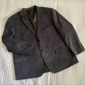 Grey Corduroy Jacket 56” Chest Big & Tall